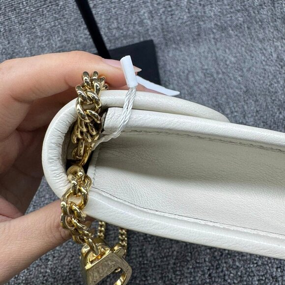 Gucci Rajah White Leather Shoulder Bag lux374-110425 - Picture 10 of 16